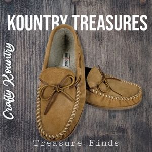 Minnetonka Trevor Traditional Trapper Slipper 41321 Men's Size 11